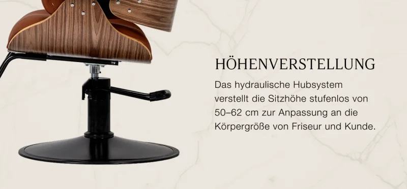 Coiffeur Friseurstuhl Florena Braun