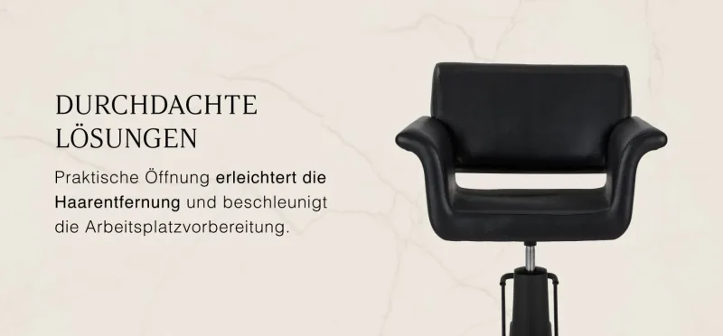 Coiffeur Friseurstuhl Luca schwarz