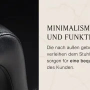 Coiffeur Friseurstuhl Luca schwarz