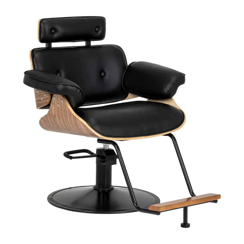 Coiffeur Friseur  Stuhl Florena schwarz