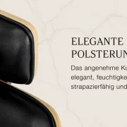 Coiffeur Friseur  Stuhl Florena schwarz