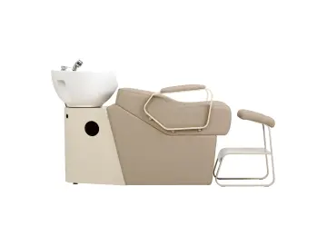 Coiffeur-Friseurwaschbecken Ortega  Marina beige