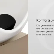 Coiffeur-Friseurwaschbecken Ortega  Marina beige