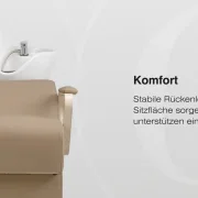 Coiffeur-Friseurwaschbecken Ortega  Marina beige