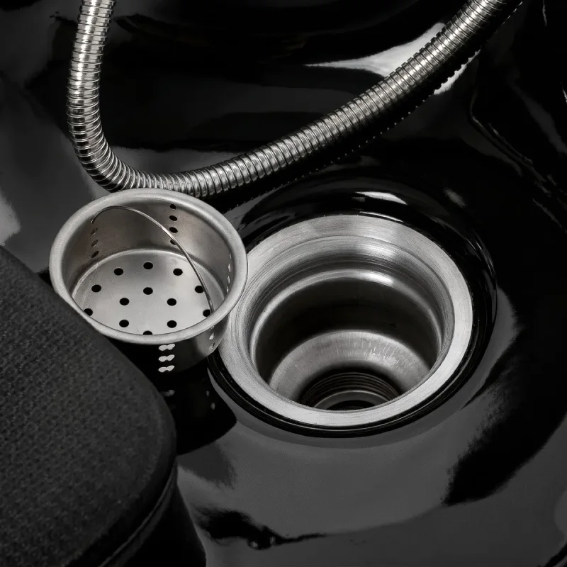 Coiffeur-Friseurwaschbecken Ortega  Marina schwarz