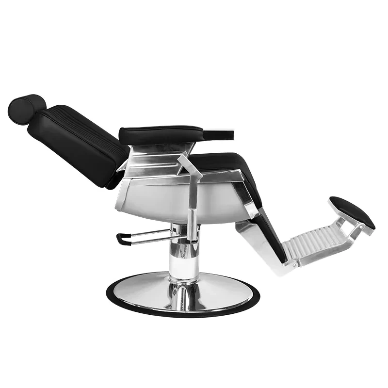 Coiffeur Stuhl + Barberstuhl 50s Retro