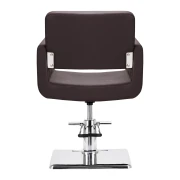 Coiffeur Stuhl Helumt braun