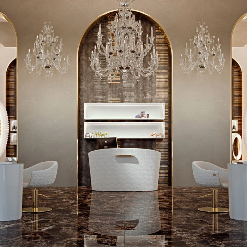 Coiffeur Stuhl Queen Mary