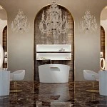 Coiffeur Stuhl Queen Mary