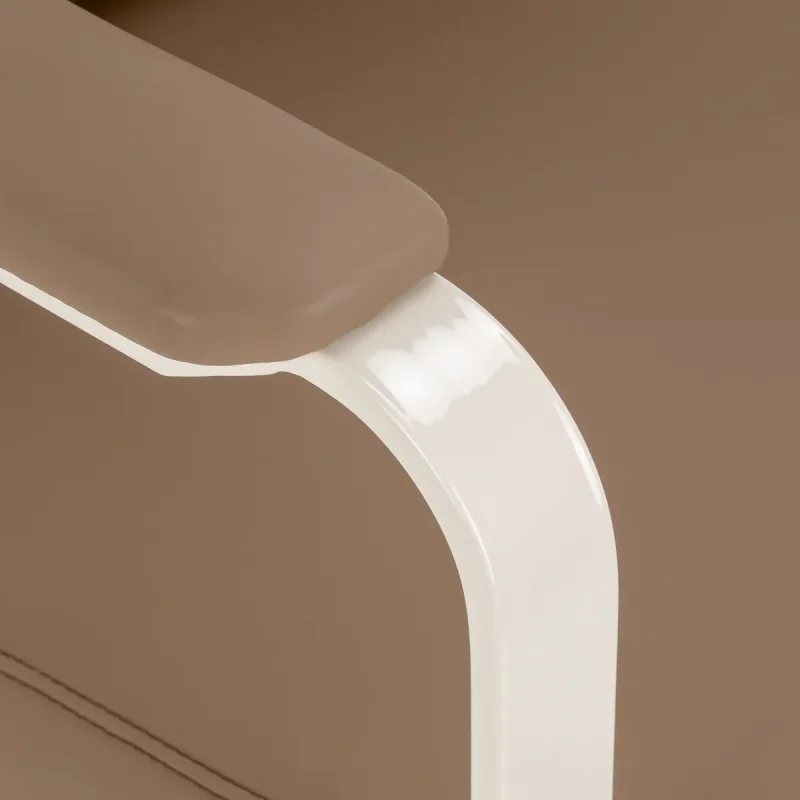 Coiffeurstuhl Anika hellbraun