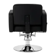 Coiffeurstuhl Arnold bewegliche Rückenlehne schwarz