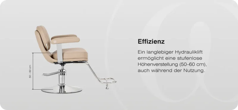 Coiffeurstuhl Ortega Marina beige