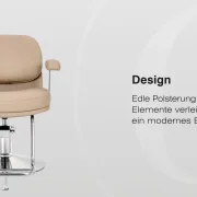 Coiffeurstuhl Ortega Marina beige