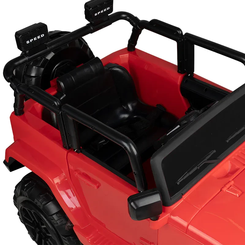 Coifffeur Friseurstuhl für Kinder Auto Geländewagen rot