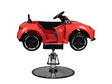 Coifffeur Friseurstuhl für Kinder Auto Porsche rot