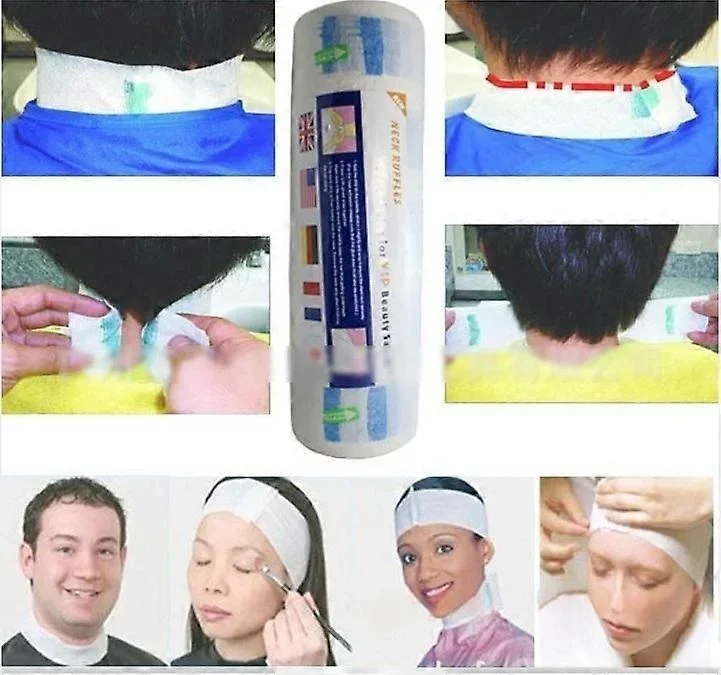Einweg-Halskrausen / Neck Paper – 4 Rollen à 100 Stück