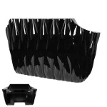 Empfang-Rezeption Glamour schwarz 176cm