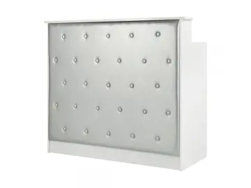 Empfang Rezeption Silber -weiss