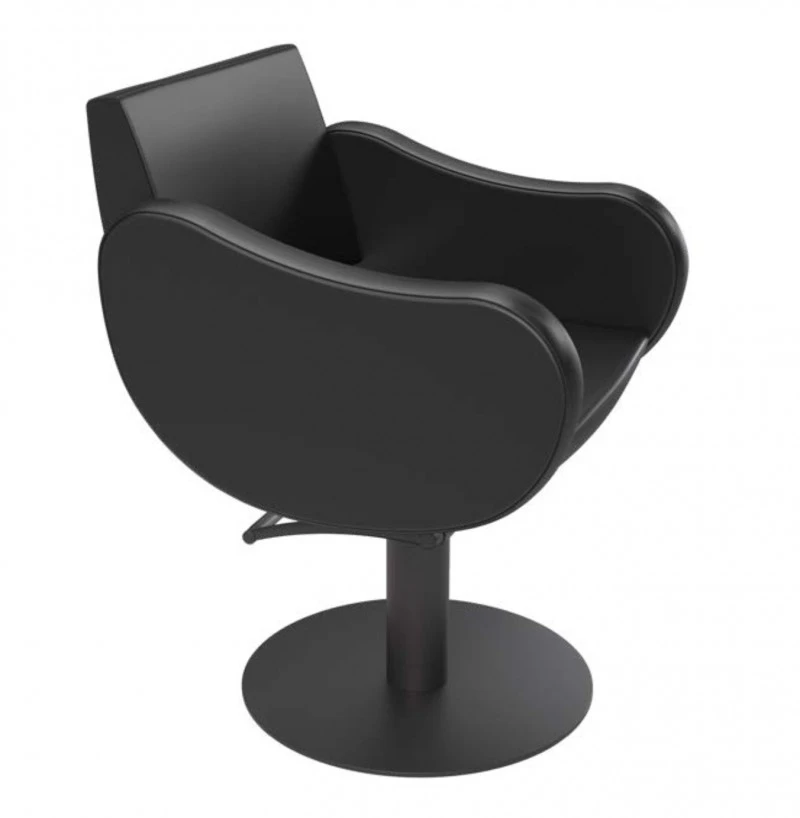 FIFTIES SUPERBLACK+GOLD Friseurstuhl