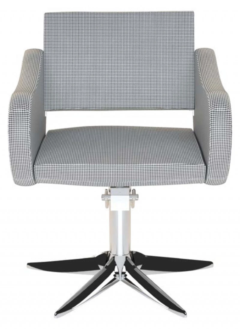 FIFTIES SUPERBLACK+GOLD Friseurstuhl