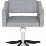 FIFTIES SUPERBLACK+GOLD Friseurstuhl