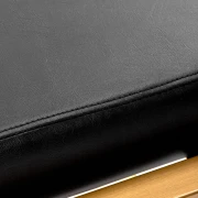 Coiffeur Friseurstuhl Porta Friseurstuhl schwarz-gold