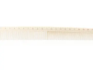 HAARSCHNEIDEKAMM MIT ZENTIMETERSKALA 21.5 cm