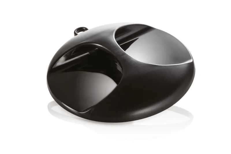 Hand Spiegel Coiffeur Friseur, Circle mirror Black