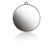 Hand Spiegel Coiffeur Friseur, Circle mirror Black