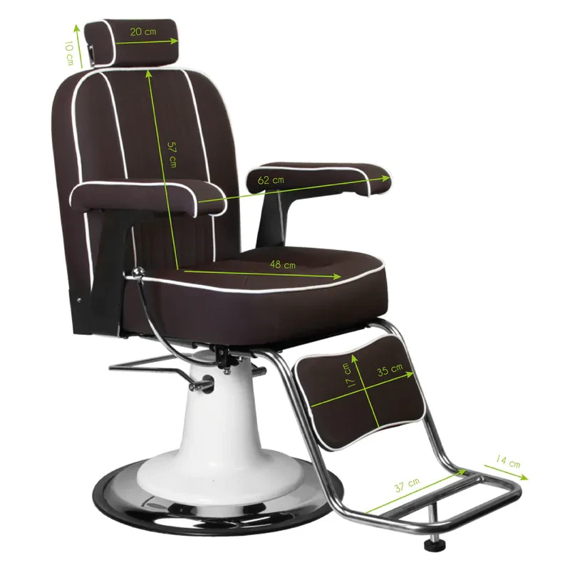 Herren- Barber Stuhl  Amadeus, Braun