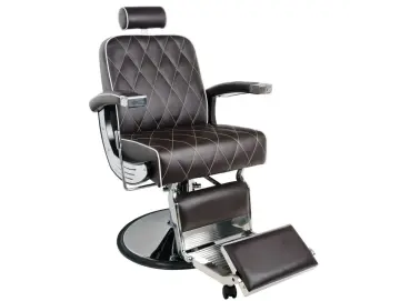 Herren Barberstuhl Imperium braun