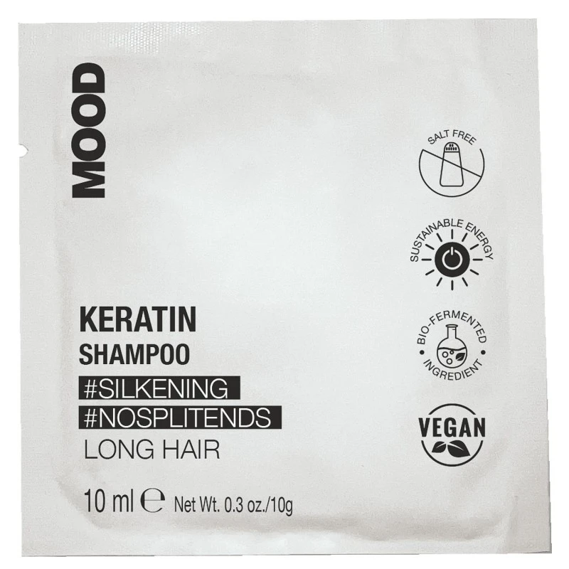 MOOD LONG HAIR KERATIN SHAMPOO 10 ML
