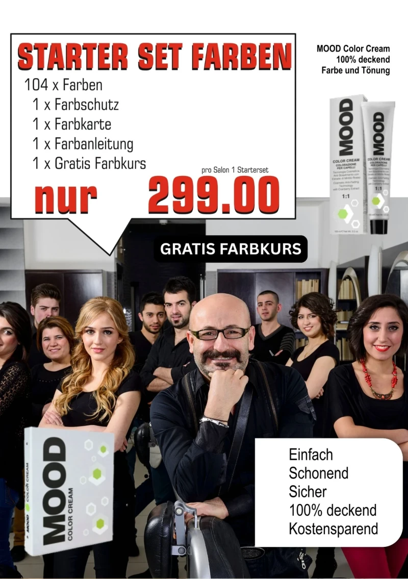 MOOD STARTER-SET 104 Farben