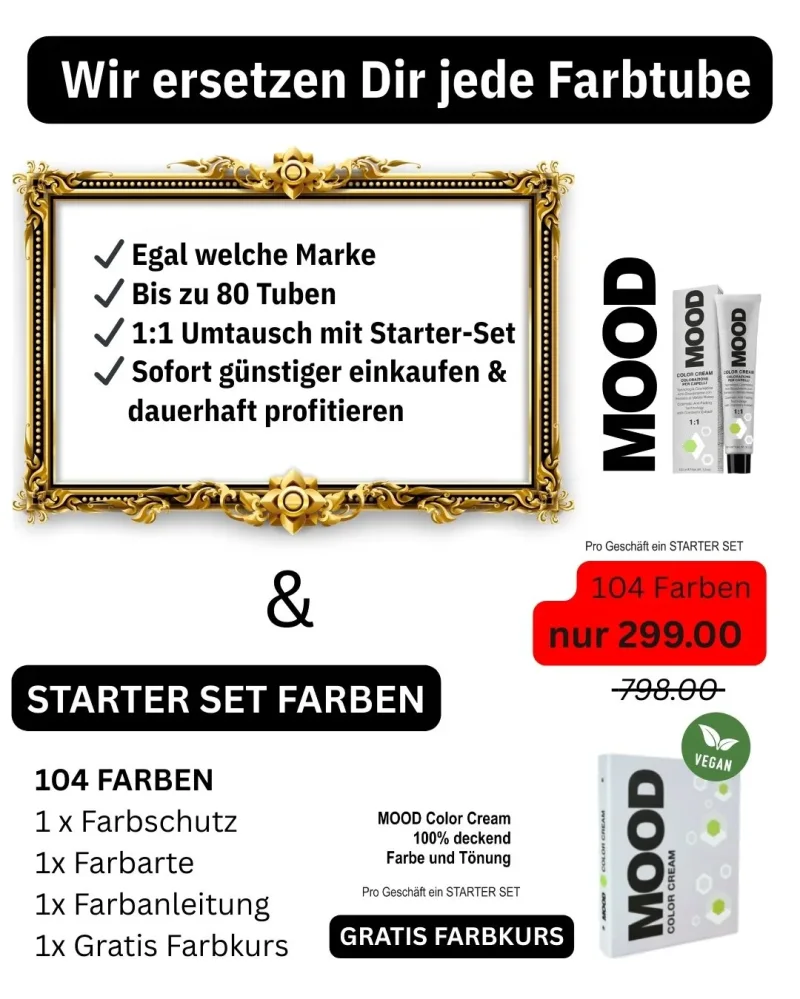 MOOD STARTER-SET 104 Farben