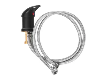 Mischbatrie ARMATUR für Coiffeurwaschanlagen SCHWARZ