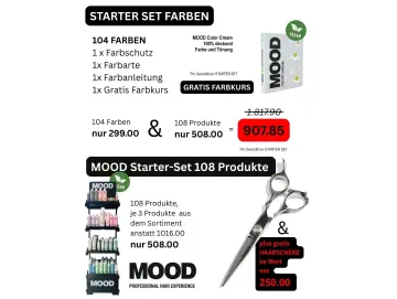Mood Starter Salon 108 Farben & 114 Produkte