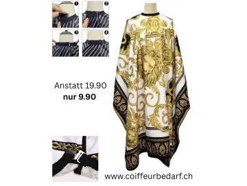 Motiv Umhang – Premium Salon-Schürze mit Stil und Stärke