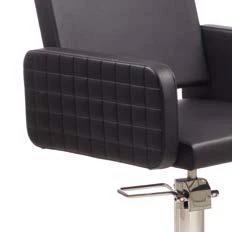 OLMA SUPERBLACK + Gold Friseurstuhl
