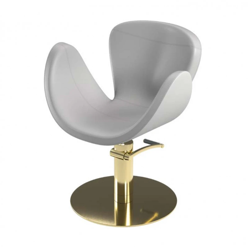 RIKKA ANNIVERSARY SUPERBLACK + Gold Friseurstuhl