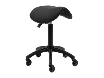 Rollhocker  Sattelhocker schwarz