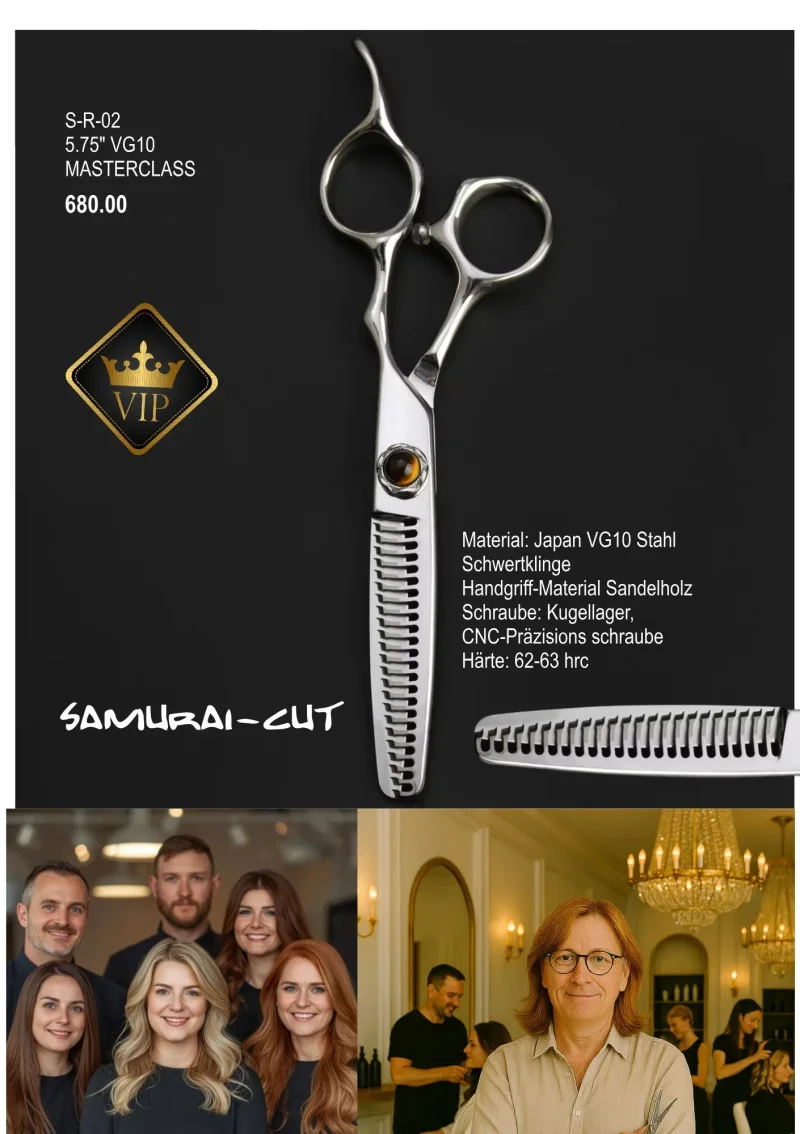 S-R-01+02, VG10 MASTERCLASS Effilier-Haarschere