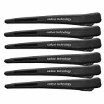SANSHIN Carbon Abteilclips 12 cm,  6 St.