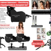 Salonstart – Einrichtung & Haarkosmetik im Komplett-Set