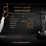 Samurai‑Upgrade: Meisterschere + High‑Tech Maschine – limitiertes Sommer‑Bundle