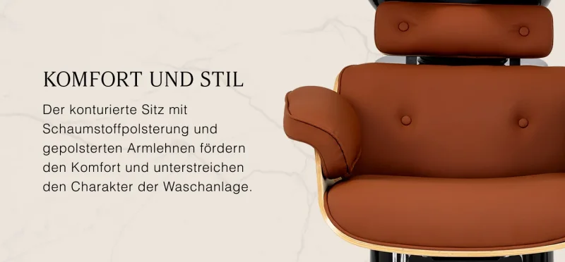 Coiffeur Friseurwaschanlage Florena Braun –