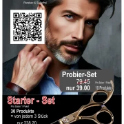 Starter Paket Mann + gratis Haarschere