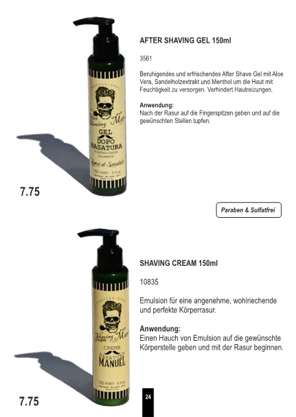 Starter Paket Mann + gratis Haarschere