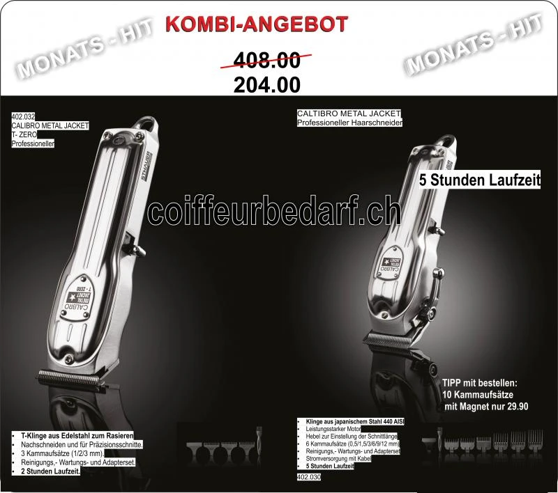 Sthauer Haarschneider Kombi-Angbot