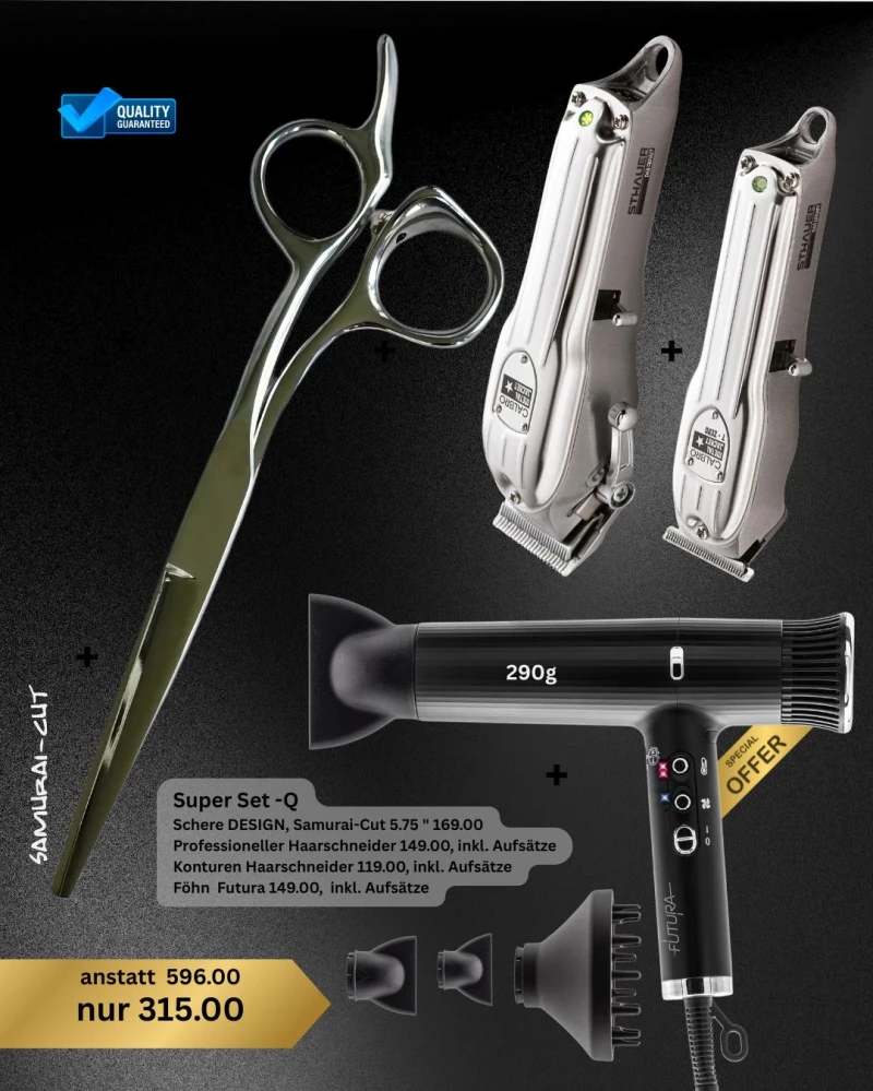 Super Set - Q, Coiffeure, Barber, Lernende