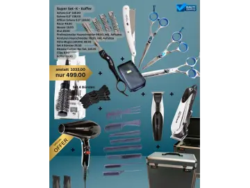 Super Set -X - Koffer, Coiffeure, Barber, Lernende